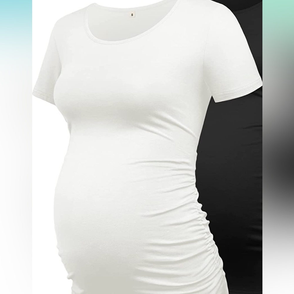 LOW in STOCK maternity shirt - Picture 2 of 3